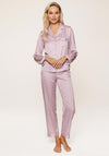 Lingadore Print Satin Look Pyjama Set, Pink