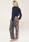 Lingadore Print Long Sleeve Pyjama Set, Navy