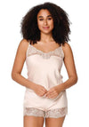 Lingadore Lace Pyjama Playsuit, Beige