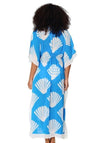 Lingadore Shell Print Tie Kimono, Blue