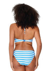 Lingadore Triangle Stripe Bikini Set, Blue
