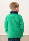 Little Lighthouse Caden Tractor Fleece, Green