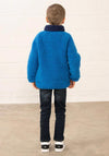 Little Lighthouse Caden Tractor Fleece, Blue