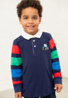 Little Lighthouse Boys Rafferty Tractor Long Sleeve Top, Blue