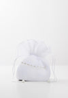 Little People Pearl Communion Bag, White