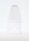 Little People Diamante and Pearl Sparkle Veil, White