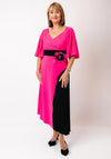 Lizabella A-Line Detachable Ruffle Detail Dress, Pink
