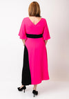 Lizabella A-Line Detachable Ruffle Detail Dress, Pink