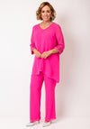 Lizabella Flowy Detailed Collar Co-Ord, Pink