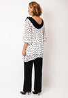 Lizabella Polka Dot Top and Trouser Co Ord, Black