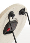 Light & Living Jenay Clock, Travertine Sand