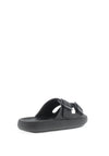 Tommy Bowe Tilden Textured Buckle Mules, Stealth