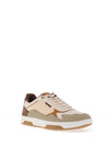 Tommy Bowe Willemse Lace Up Colour Block Trainers, Neutral