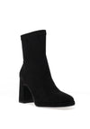 Lodi A-Laira Mid Length Sock High Heeled Boot, Black