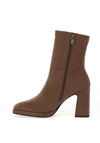 Lodi A-Laira Mid Length Sock High Heeled Boot, Taupe