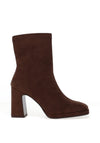 Lodi A-Laira Mid Length Sock High Heeled Boot, Brown
