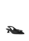 Lodi A-Rino Sling Back Heeled Shoe, Black
