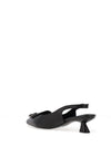Lodi A-Rino Sling Back Heeled Shoe, Black