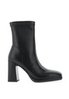 Lodi Lin Square Toe Heeled Boots, Black