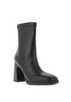 Lodi Lin Square Toe Heeled Boots, Black