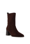 Lodi Heka Suede Ankle Boot, Brown