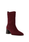 Lodi Heka Suede Ankle Boot, Wine