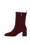 Lodi Heka Suede Ankle Boot, Wine