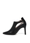 Lodi Resena Buckle Strap Court Shoes, Black