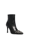 Lodi Sandargo Stud Toe Heeled Boots, Black