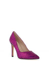 Lodi Victory Sequin Glitter High Court Shoes, Magenta
