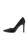Lodi Victory Leather Court Shoe, Kalima Black