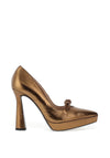 Lodi Wamer Platform Court Shoes, Gold
