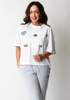 Lola Casademunt Eye Motif T-Shirt, White