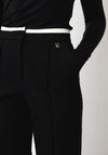 Lola Casademunt Wide Leg Tailored Trousers, Black