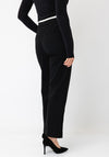 Lola Casademunt Wide Leg Tailored Trousers, Black
