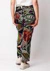 Lola Casademunt Botanical Print Trousers, Multi Coloured