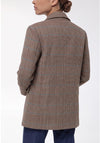 Lola Casademunt Americana Motif Check Blazer, Brown