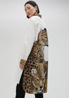 Lola Casademunt Tiger Back Long Shirt, White