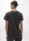 Lola Casademunt Rhinestone Leopard T-Shirt, Black