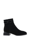 Loretta Vitale Beaded Ankle Boots, Black