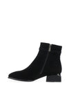 Loretta Vitale Beaded Ankle Boots, Black