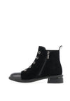 Loretta Vitale Embellished Ankle Boots, Black