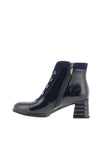 Loretta Vitale Embellished Heeled Ankle Boots, Navy