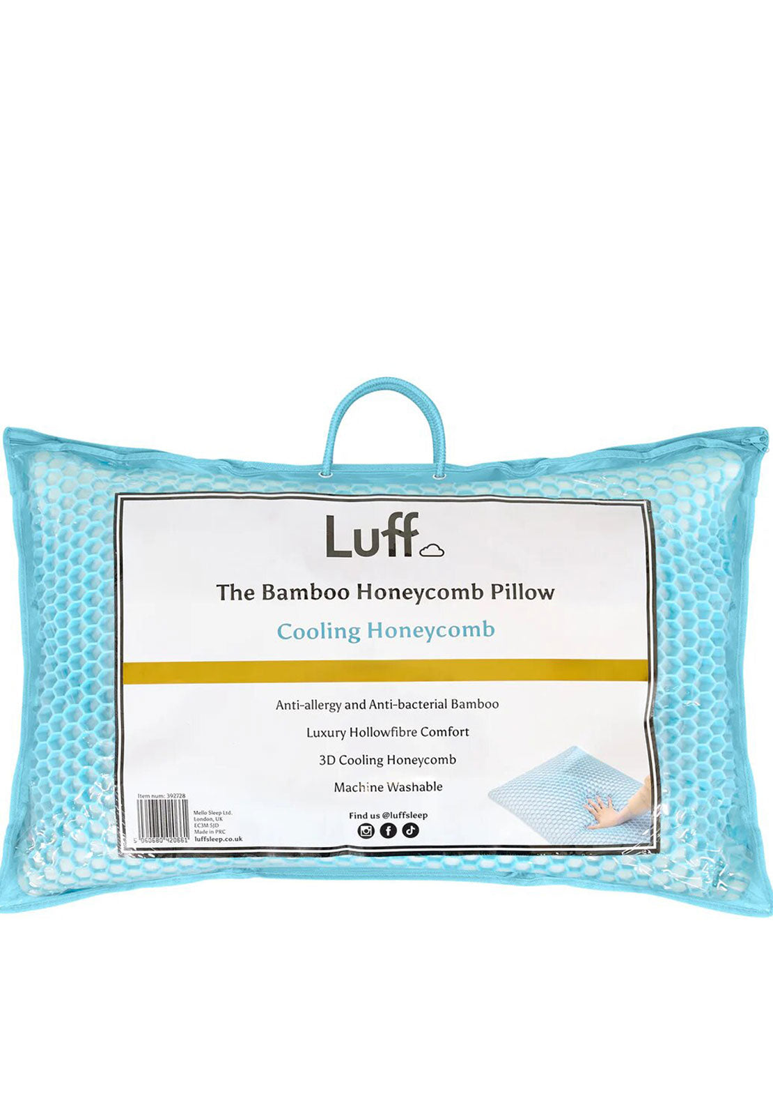 Luff The Bamboo Honeycomb Cooling Pillow
