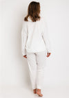 Serafina Collection Better Together Cosy Fleece Pyjamas, White