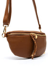 Zen Collection Small Pouch Crossbody Bag, Brown