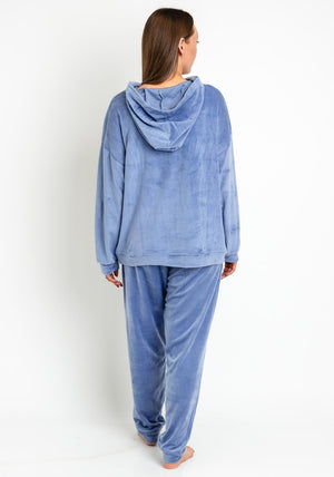 Serafina Collection Better Together Cosy Fleece Pyjamas, Lilac
