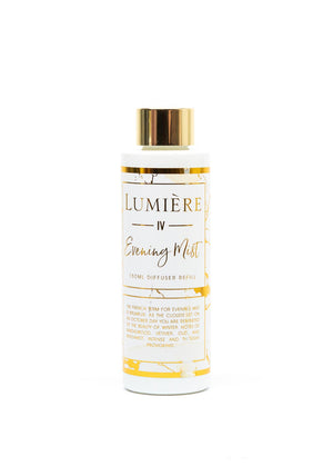 Lumière by Celtic Candles Luxury Reed Diffuser Refill, Evening Mist