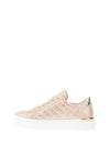 Lunar Xenon Quilted Platform Trainers, Rose Gold