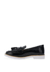 Lunar Granger Tassel Loafers, Black